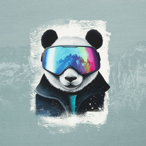 Smow Panda - raportticollege, minttu