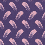 Brush Strokes - joustocollege, violetti/vaaleanpunainen