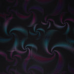 Twirl Lines - softshell,violetti